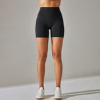 Women High-Waist Breathable Shorts