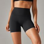 Women High-Waist Breathable Shorts