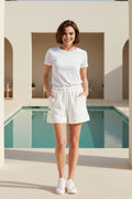 Women Drawstring Loose Shorts