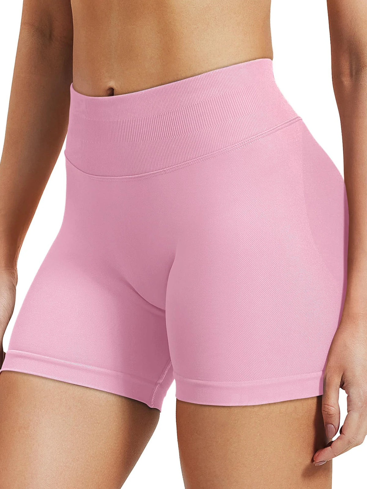 Women Seamless Scrunch Biker Shorts