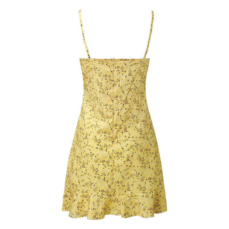 Women Floral Camisole Summer Dress