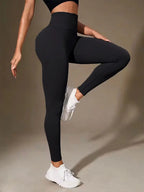 Women High-Waist Breathable Fitness Leggings