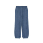 Women Plaid Drawstring Wide-Leg Pants