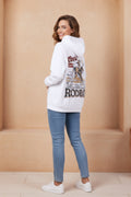 Women Vintage Cowboy Rodeo Hoodie