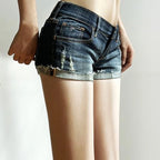 Women Slim Denim Shorts