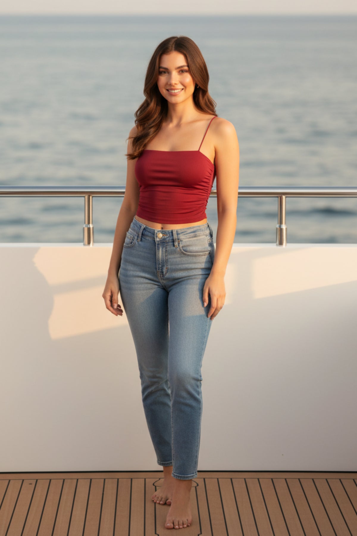 Women Korean Style Fitted Tank Top