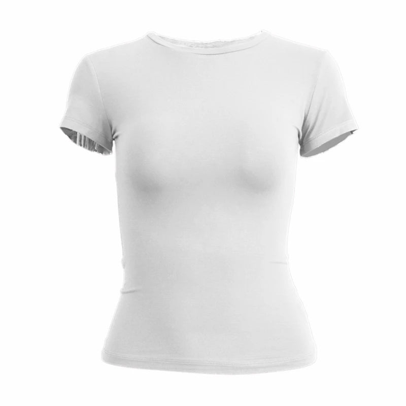Women Slim-Fit Knitted T-Shirt