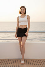 Women Korean Low-Waist Mini Skirt