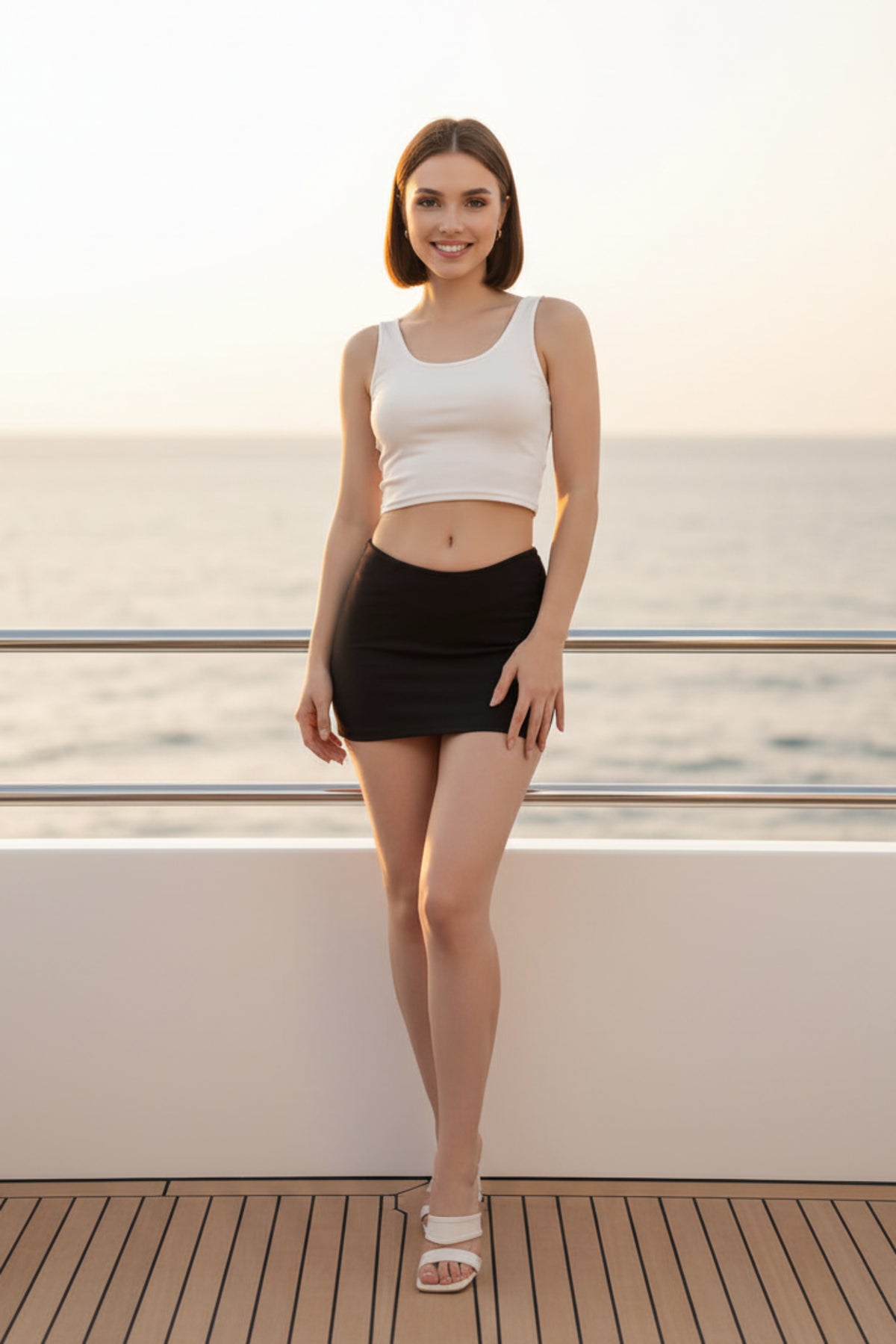 Women Korean Low-Waist Mini Skirt