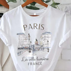 Women Paris Graphic T-Shirt