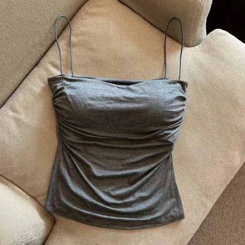 Women Korean Style Fitted Tank Top