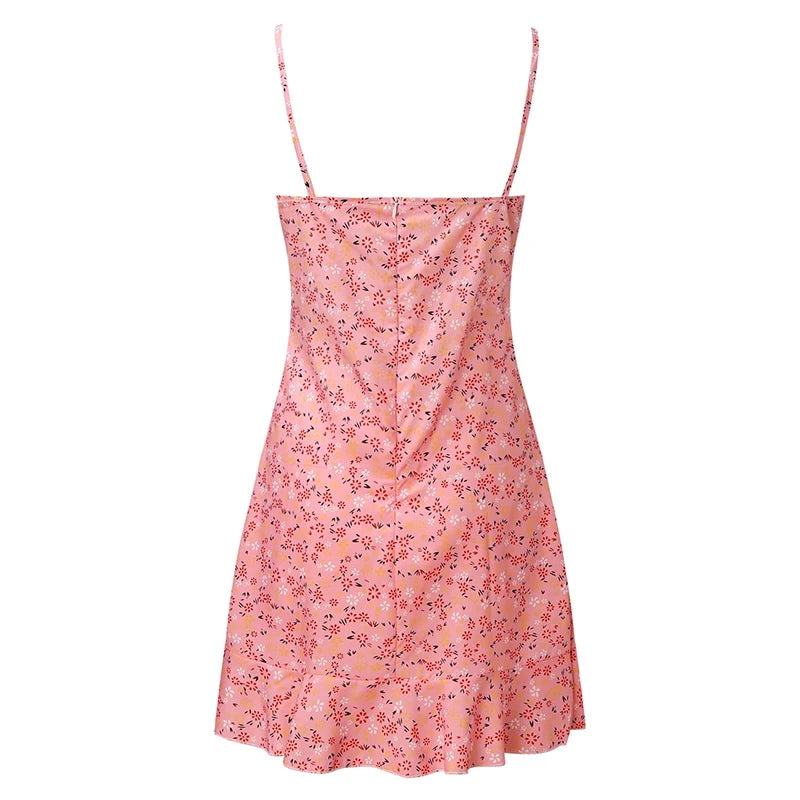 Women Floral Camisole Summer Dress