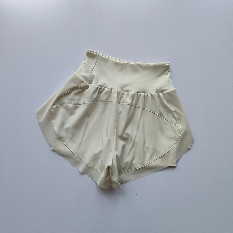 Women High-Waisted Mesh Skorts