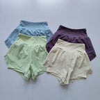 Women High-Waisted Mesh Skorts