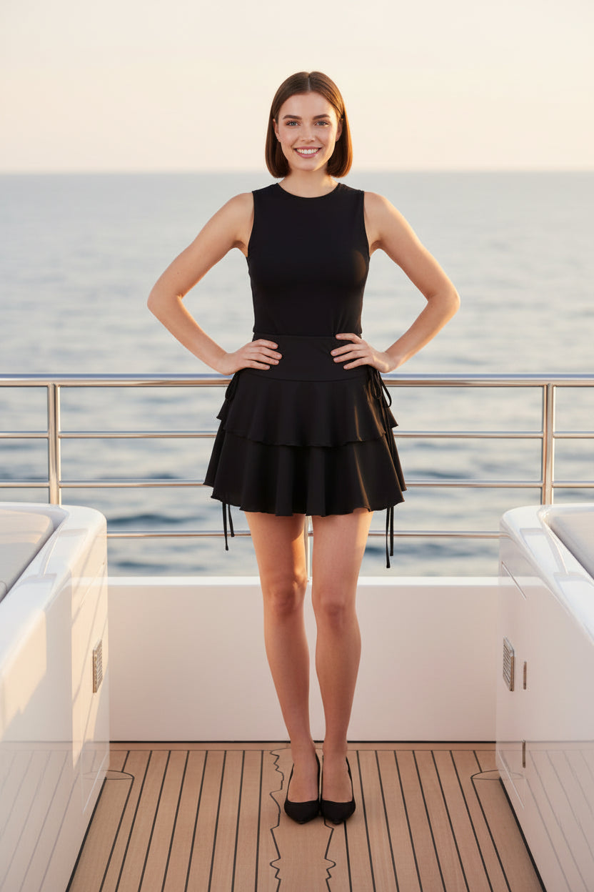 Women Slim Fit Mini Skirt